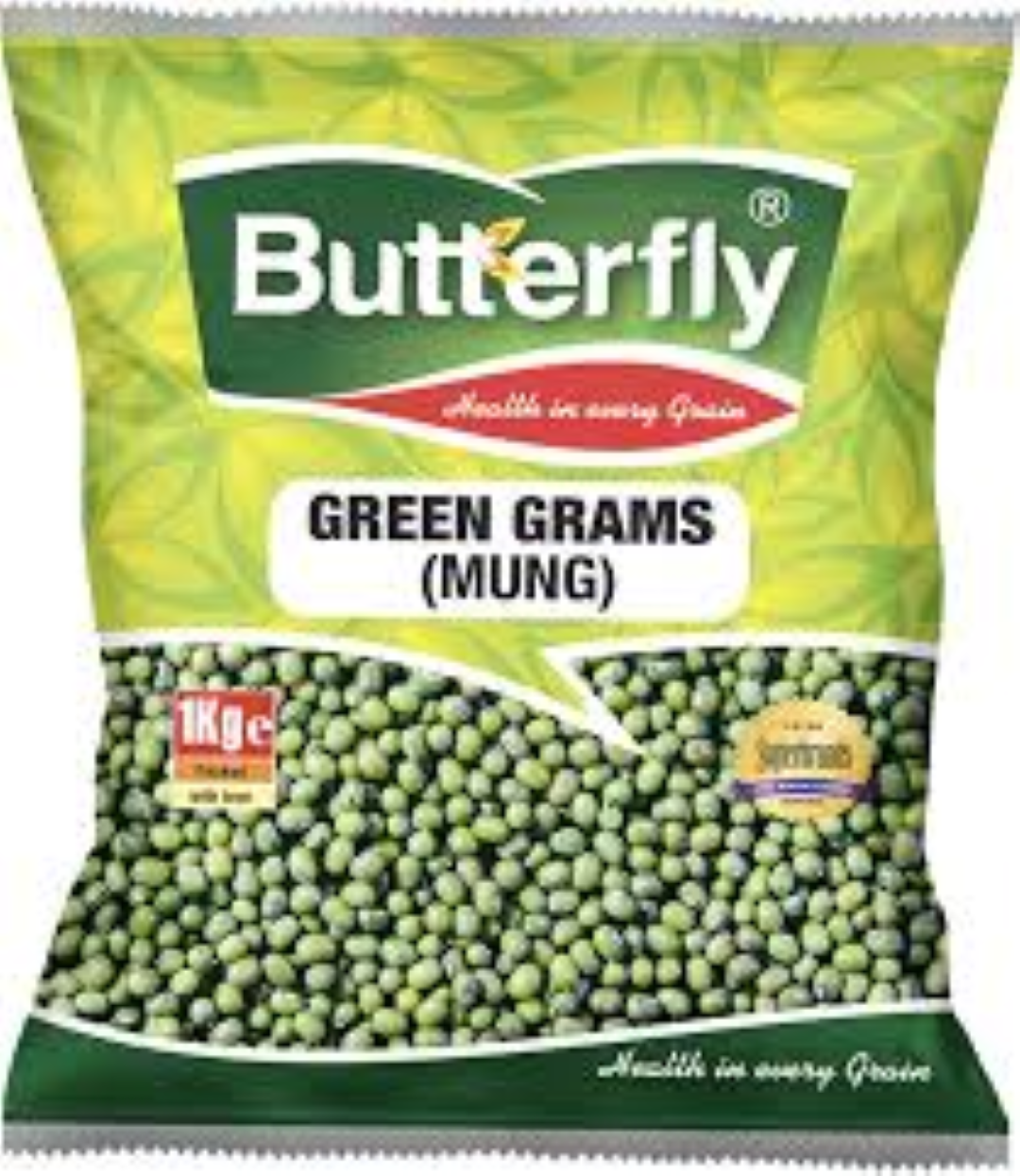 BUTTERFLY GREEN GRAM (MUNG) 1KG